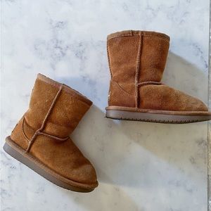 Nice Koolaburra by Uggs Toddler Unisex Girl Boy Shearling Winter Boots Sz 10